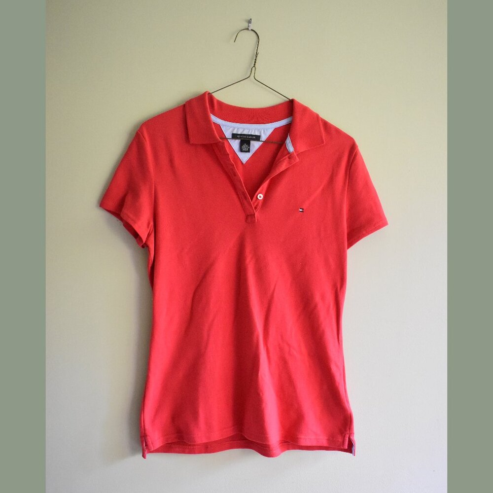 Tommy Hilfiger Red Classic Short Sleeve Polo